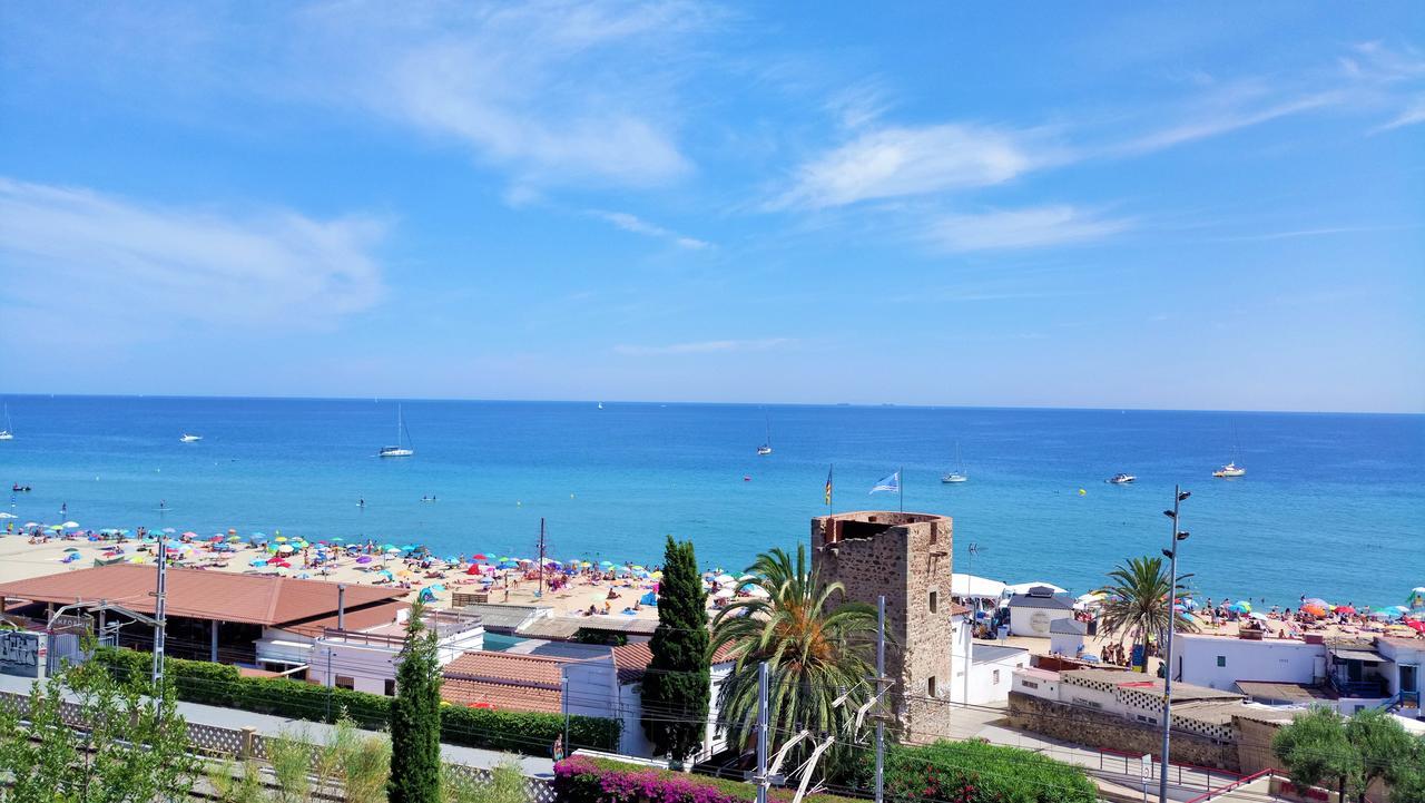 Claire Seaview & Beach-Apartment Montgat Dış mekan fotoğraf
