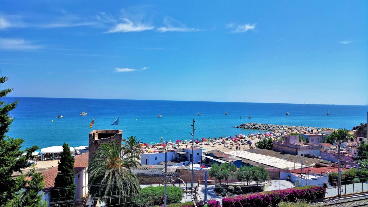 Claire Seaview & Beach-Apartment Montgat Dış mekan fotoğraf