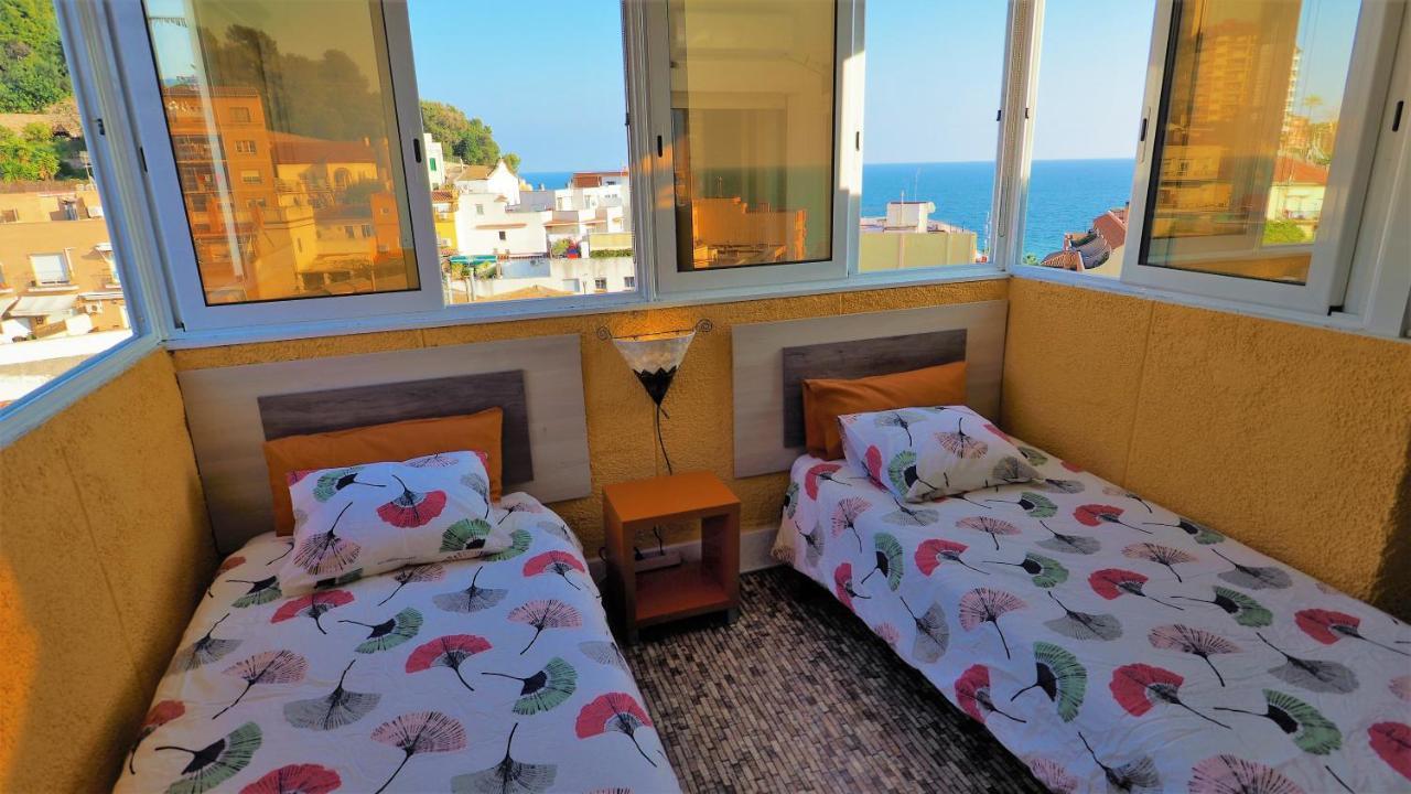 Claire Seaview & Beach-Apartment Montgat Dış mekan fotoğraf